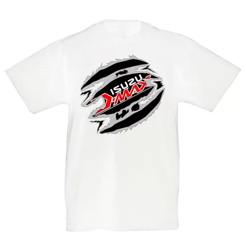 isuzu d-max biele detské tričko