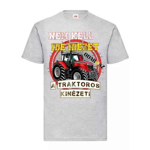 massey ferguson - tu nie je treba cenovania... šedé tričko