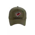 vymeniteľná šiltovka kia military zelená