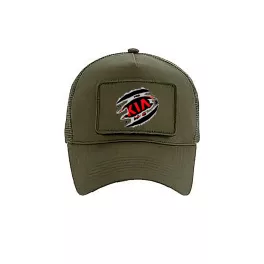 vymeniteľná šiltovka kia military zelená