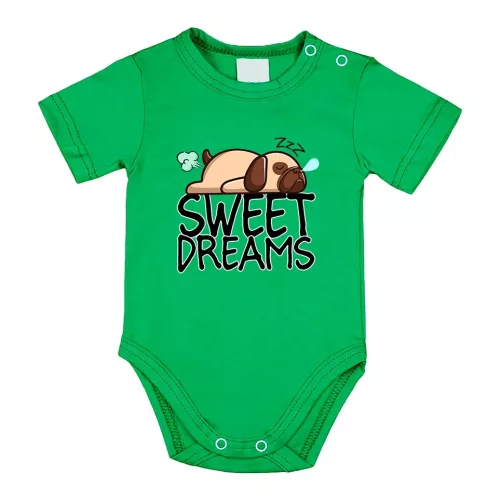 mopská zelená bábätka