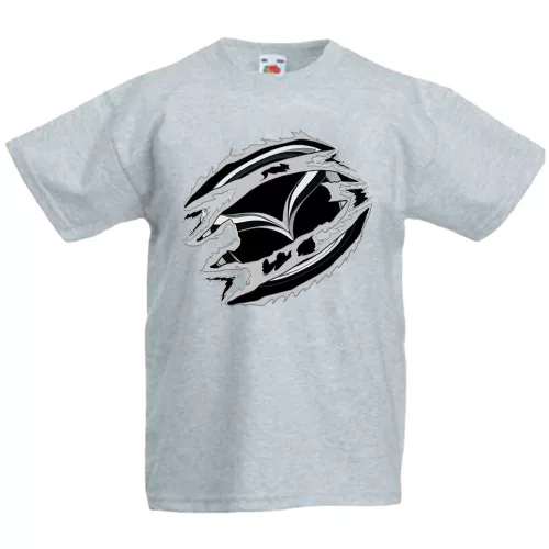 detské tričko mazda sivá