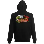detský sveter na zips claas dominator - čierny