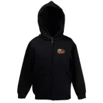 detský sveter na zips claas dominator - čierny