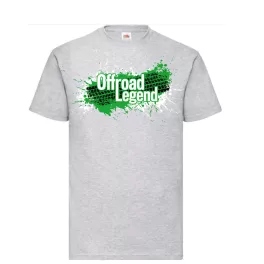 offroad legenda šedé tričko