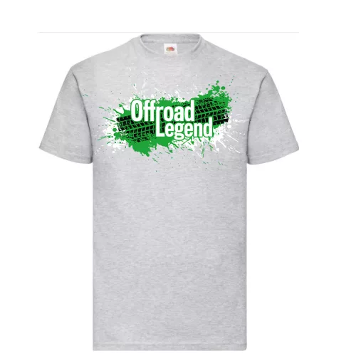 offroad legenda šedé tričko