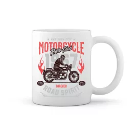 motorcycle rider club hrnček
