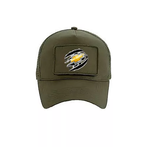 vymeniteľná šiltovka chevrolet military zelená