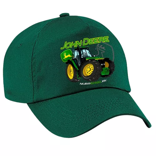 zelená látka zelený traktor baseballová čiapka
