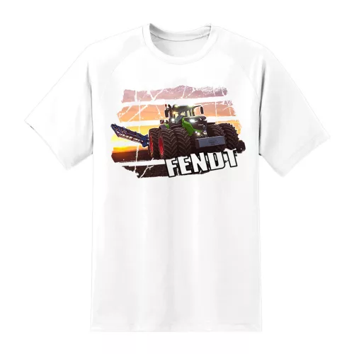 biele tričko fendt work