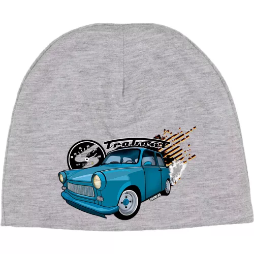 trabant 601 detská čiapka šedá