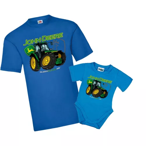 zelený traktor modrá agro páry sada s korbou - doprava zadarmo!