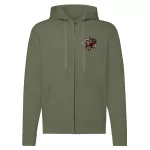 mtz 82 zelená mikina na zips