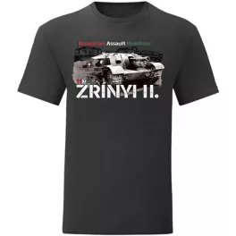 tričko zrínyi ii tank (čierne)