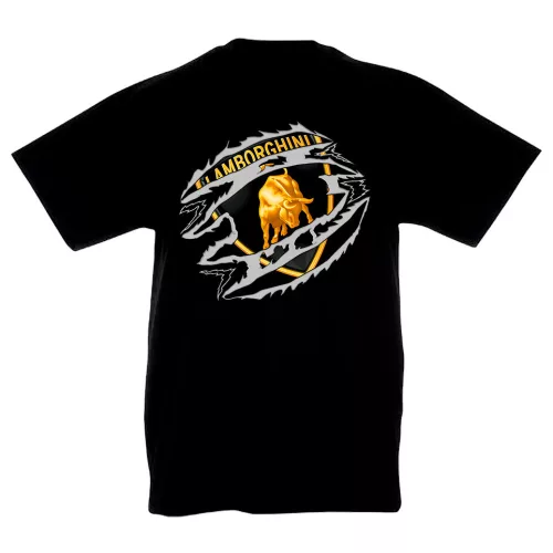 detské tričko lamborghini čierna