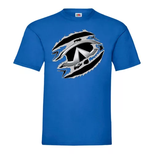 infiniti modré tričko