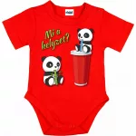 panda body pre bábätká modrá