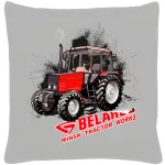 mtz 80 šedý bavlnený vankúš