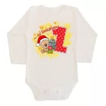 moje prvé vianoce body pre bábätká dievča dlhé rukávy