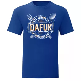 eat whateva dafuk…modrý tričko
