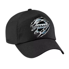 čierna látka nissan detská baseball čiapka
