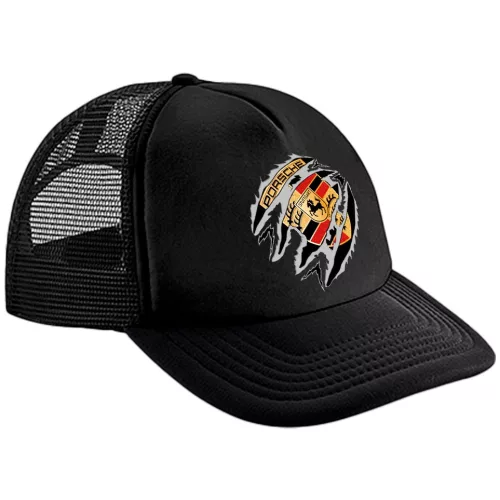 čierna baseballová čiapka porsche
