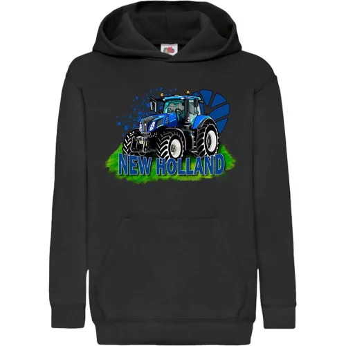 new holland detský sveter - čierny