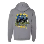 new holland gazda  svetlo siví sveter na zips