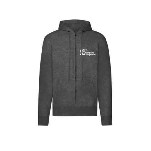 už len jeden hodít... tmavosivý sveter na zips