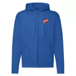 modrá mikina s logom dutra