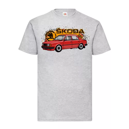 skoda 120 šedé tričko