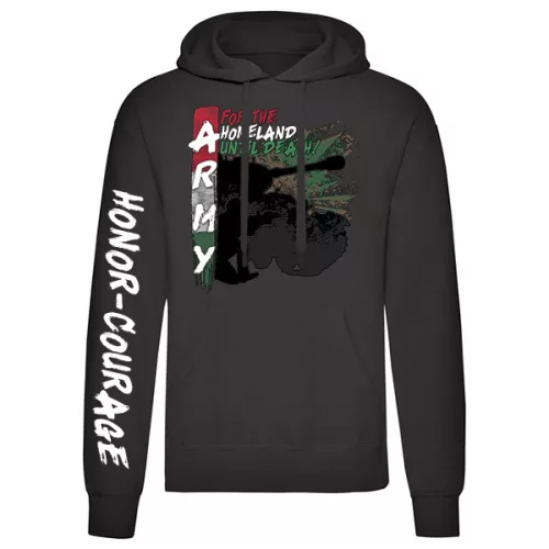 svetre s klokaními vreckami v army (čierny)