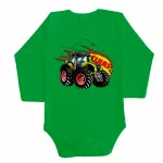 claas body pre bábätká zelená dlhý rukáv + nohavice a ponožky