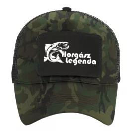 baseball čiapka rybár legenda so záplaty