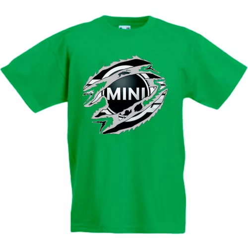 mini zelené detské tričko