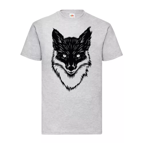 líškové sivá tričko