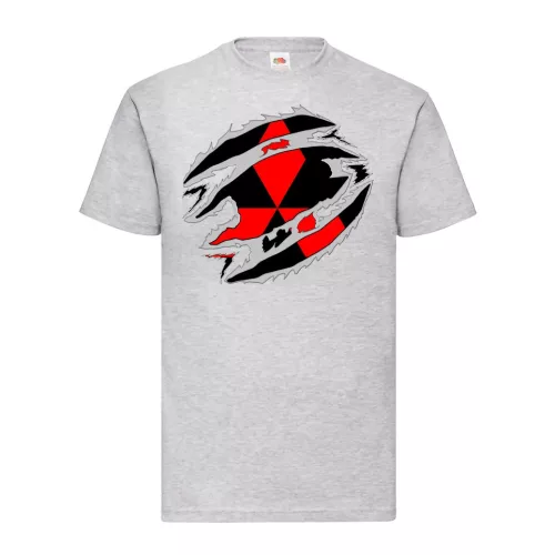 sivé tričko mitsubishi