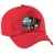 baseball čiapka volvo červená látka