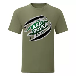 zelené tričko land rover