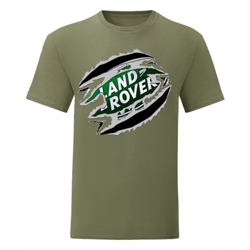zelené tričko land rover
