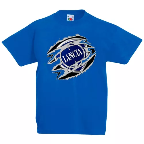 detské tričko lancia modré