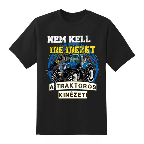 new holland - tu žiadne citáty.... čierne tričko