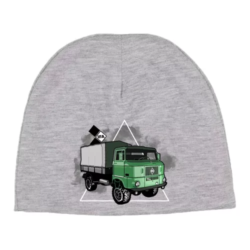 ifa (zelená) detská čiapka šedá