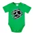 mercedes zelená detské telo s krátkym rukávom