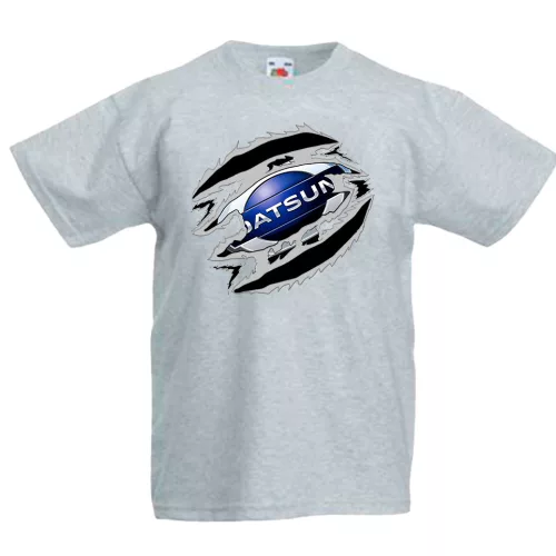detské tričko datsun šedé