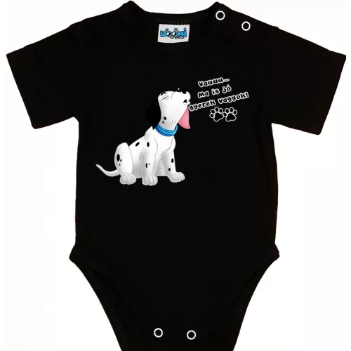 dnes som stále dobré dieťa! detské body čierne