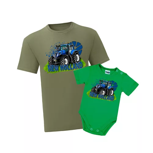 new holland zelená agro double sada s telom - doprava zadarmo!