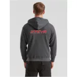 sivá mikina so zipsom steyr style