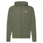 fiat zips zelená mikina