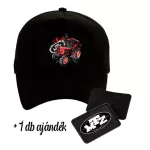 baseballová čiapka mtz 82 čierna výmenná nášatia
